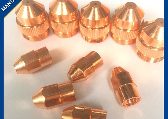 Piezas materiales de cobre del soplete cortador del plasma PT17